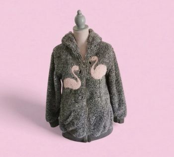 Veste en pilou flamants et perles Seagull 10 ans