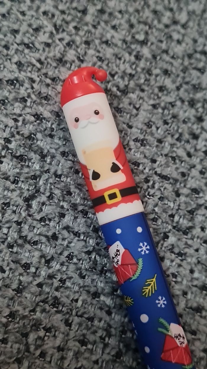 Legami Père Noel Bleu édition UK Angleterre qui n'a jamais été commercialisé en Europe EP0041 - photo numéro 2