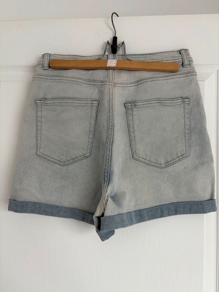 Ensemble été bohème : top dentelle blanc Jennyfer et short bleu kiabi M💙 - photo numéro 13