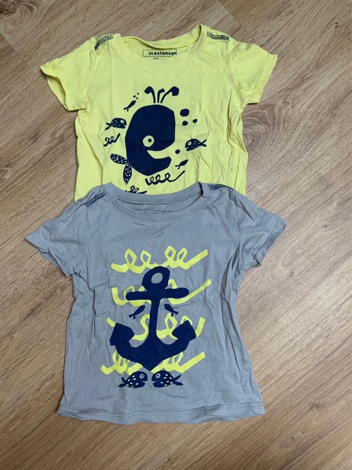 Lot de 2 tee shirt 2 ans