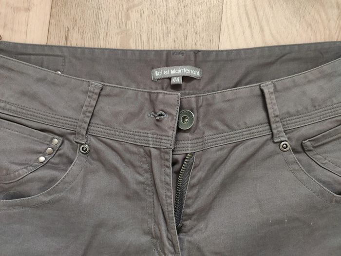 Pantalon chic gris Ici et maintenant 42 - photo numéro 4