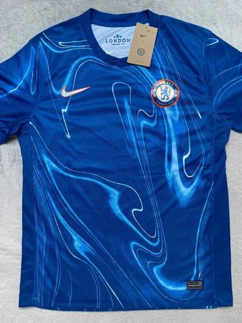 Maillot concept foot Chelsea bleu édition Vagues taille M