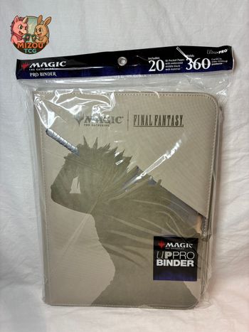 Portfolio Zippé Ultra Pro Final Fantasy Cloud 360 cartes MTG