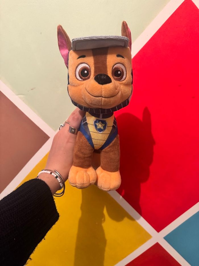 Peluche pat patrouille Chase - photo numéro 4