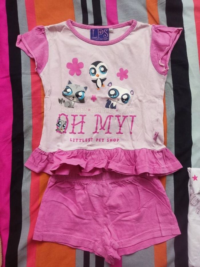 Pyjama short 2 pièces