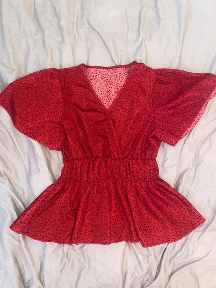Blouse manches courtes