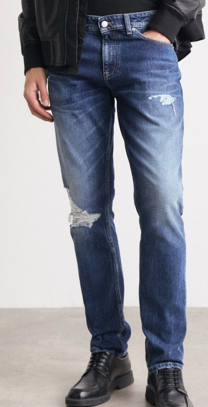Jean Slim Tommy Jeans Homme Taille W33/34 - photo numéro 4