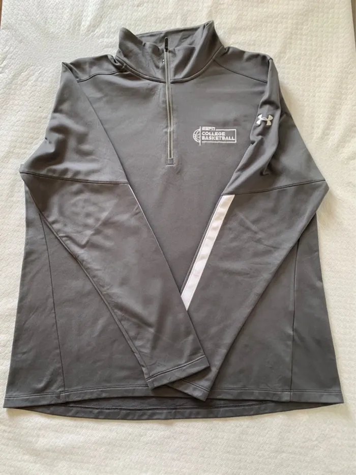 Haut de sport zippé Under Armour ESPN Collège Basketball - Parfait pour vos entraînements - photo numéro 5