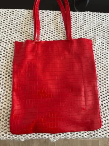 🛑 sac rouge brillant 🛑