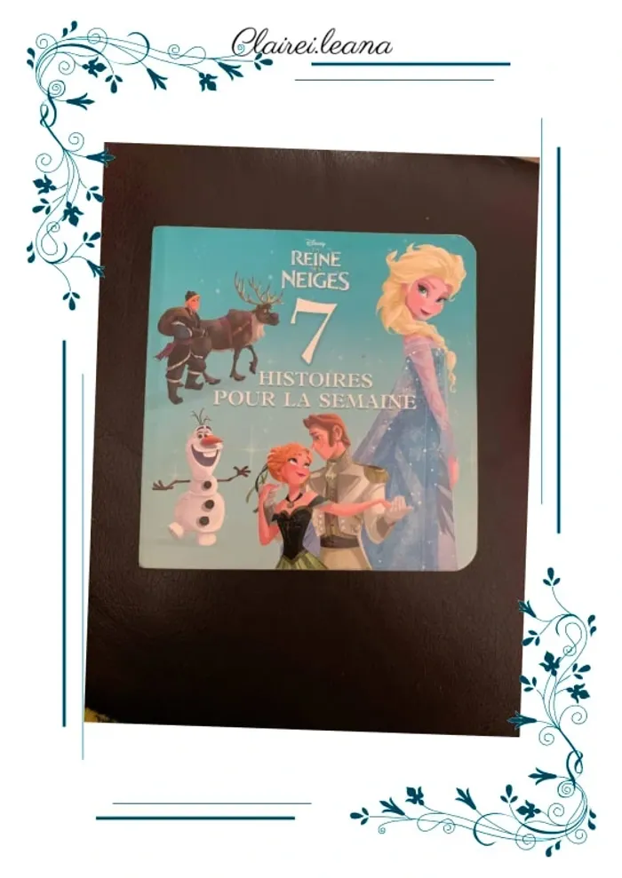 🛑livre reine des neiges 🛑