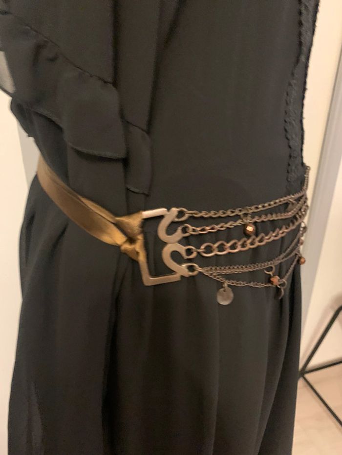 Ceinture bijou marron - photo numéro 4