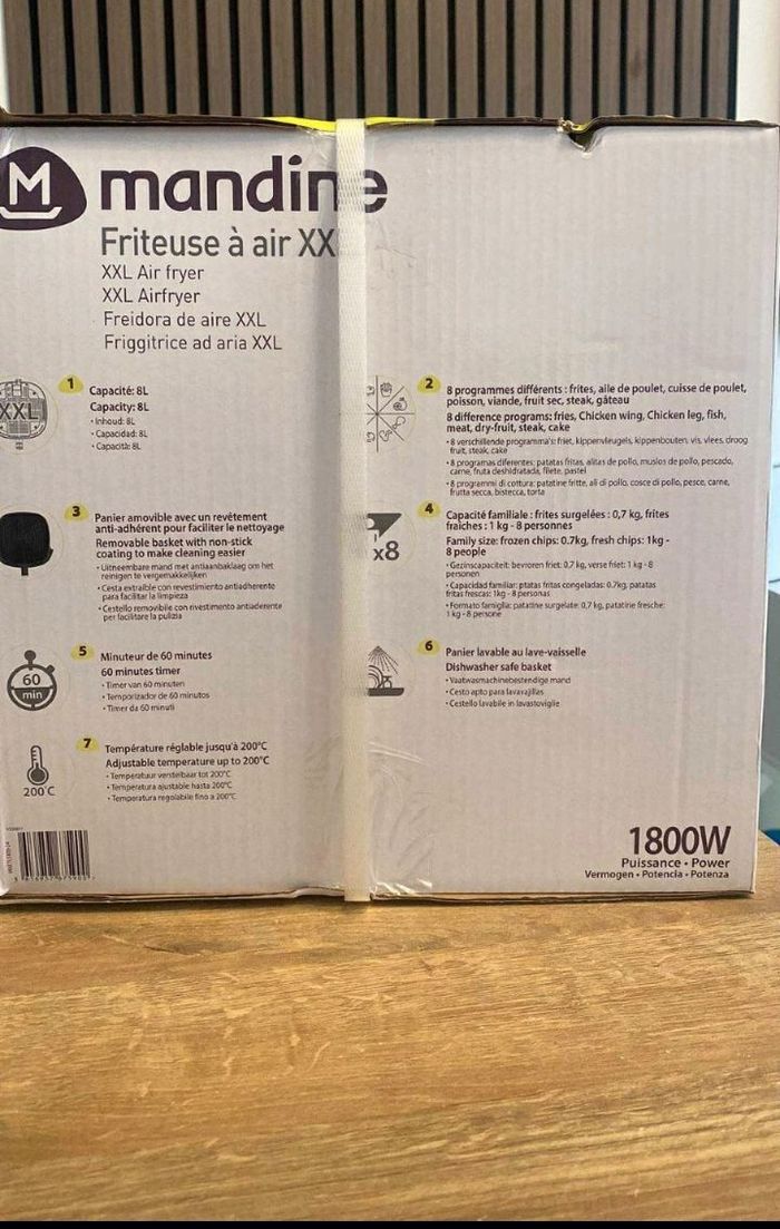 Airfryer mandine xxl - photo numéro 2