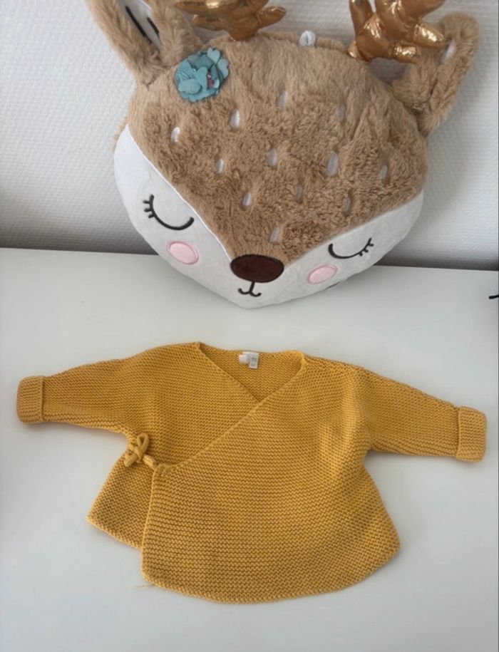 Gillet taille naissance