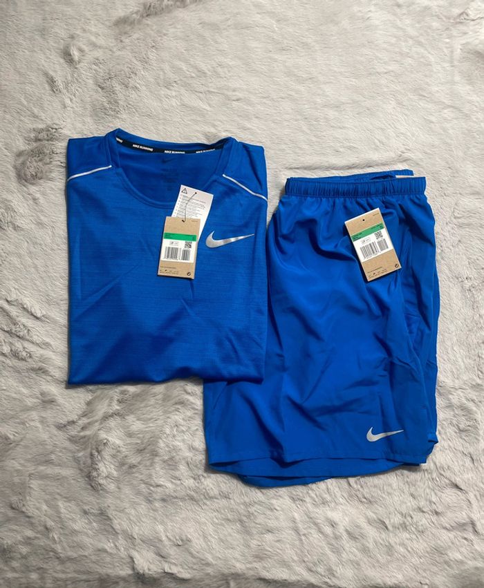 Ensemble Nike running Dri-fit bleu 💙 Taille XL