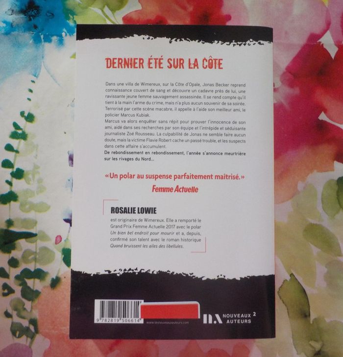 Dernier été sur la côte de Rosalie Lowie Ed Nouveaux Auteurs - photo numéro 2