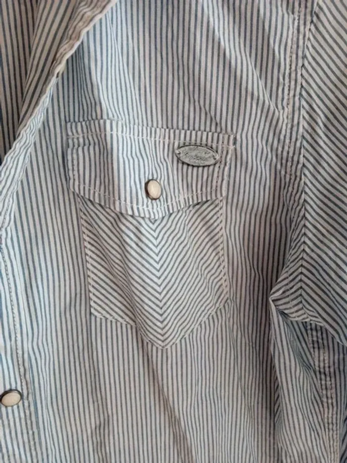 Chemise à rayures - Kaporal - M - photo numéro 5