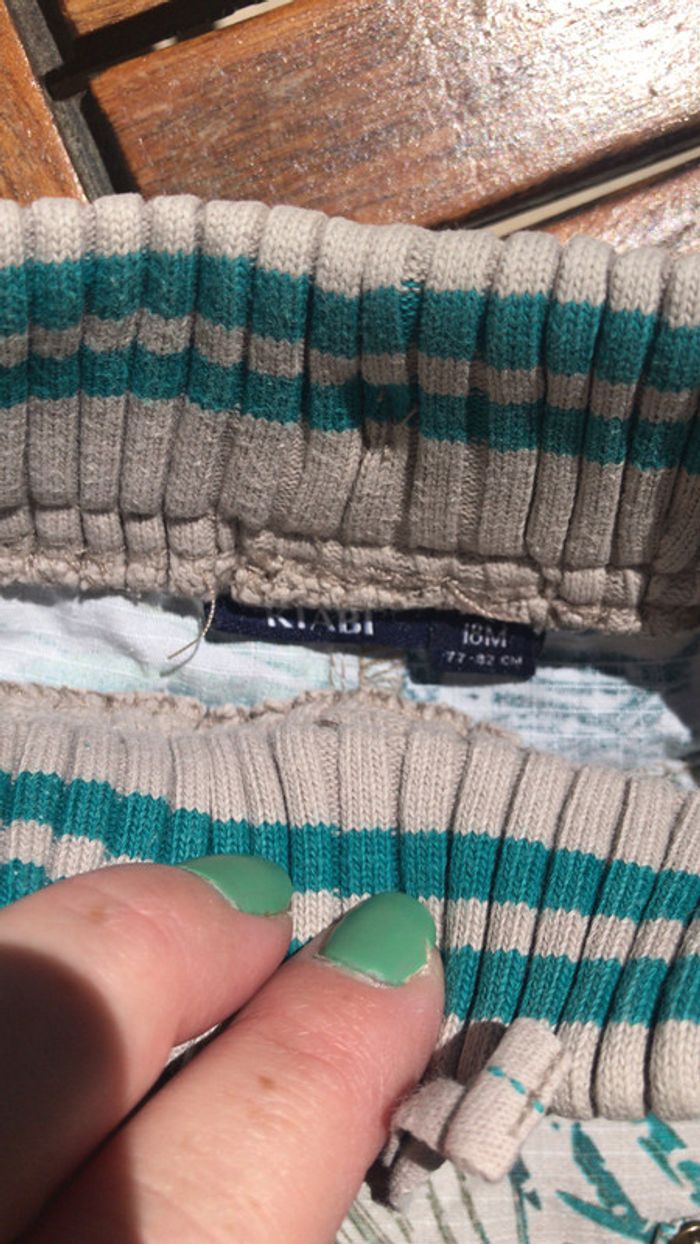 Lot de 3 shorts/ bermudas 18 mois - photo numéro 3