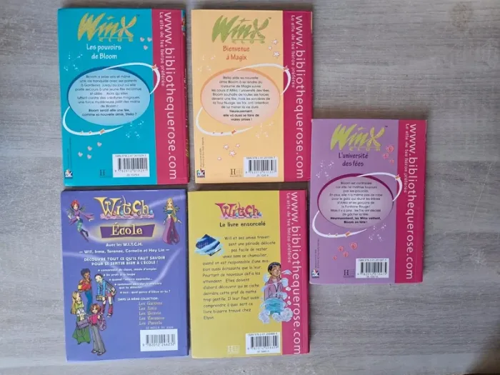 Lot de livre Romans winx - photo numéro 2