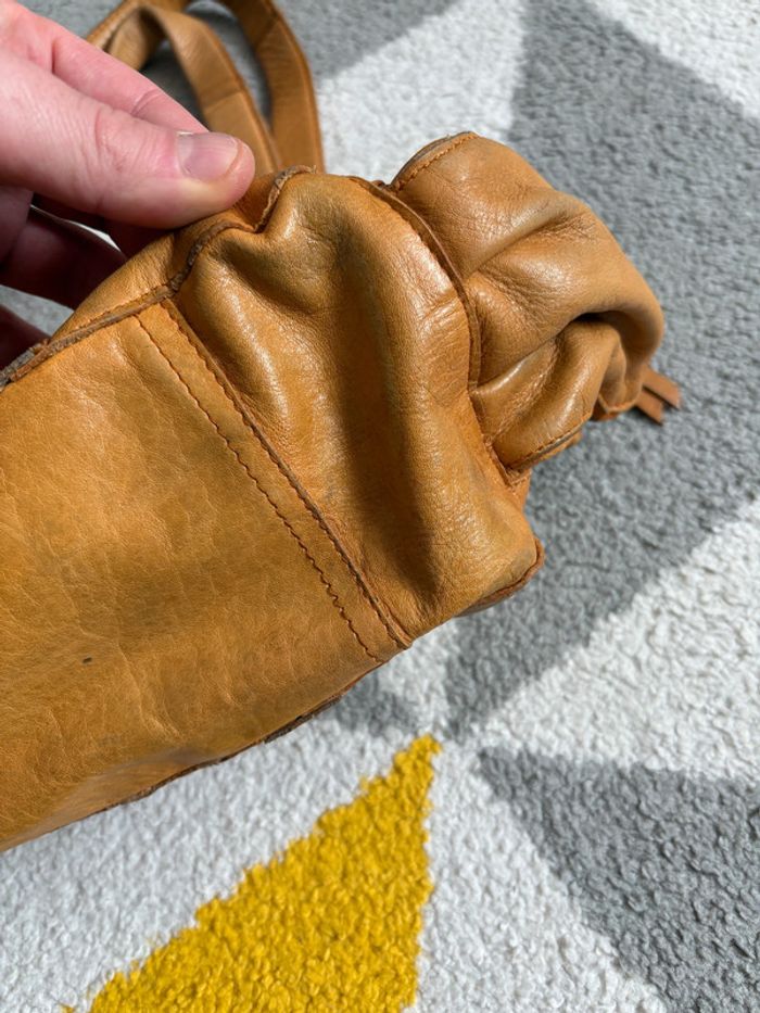 Sac à main en cuir Pieces - photo numéro 6