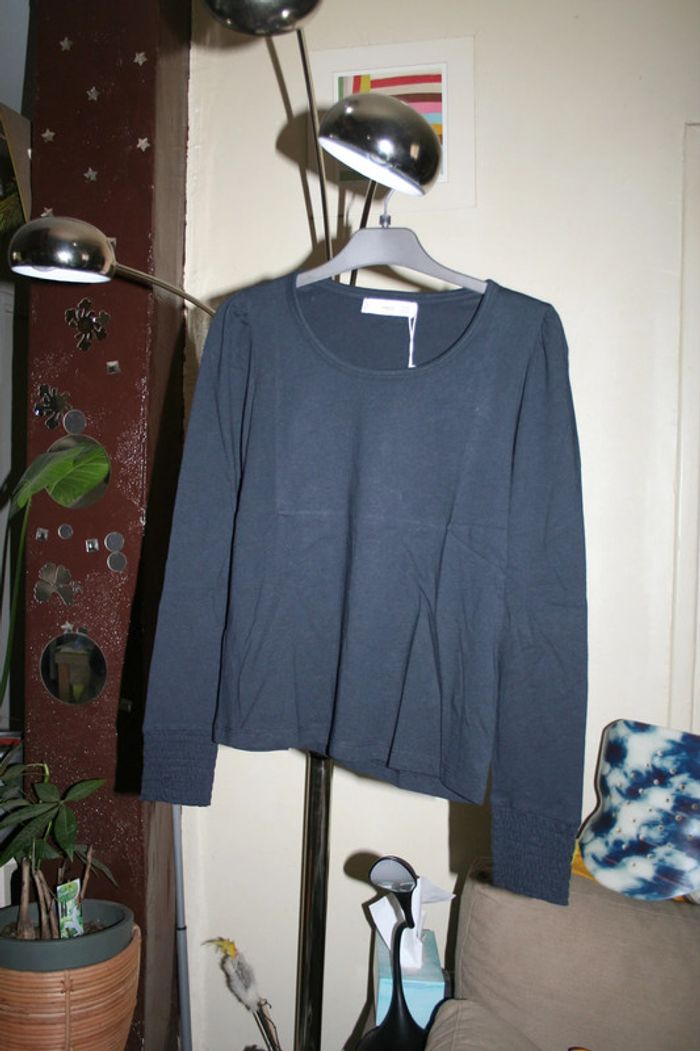 🌸Top noir original collection 2023 Taille 36 ou 16 ans "Mango" Neuf 🌸