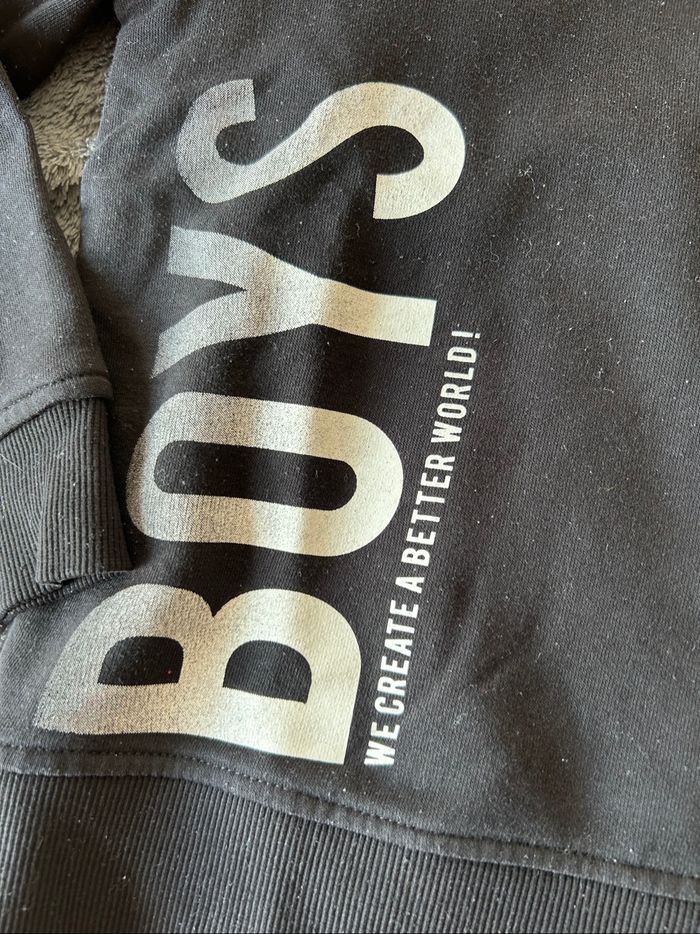 Sweat noir « boys » - photo numéro 2