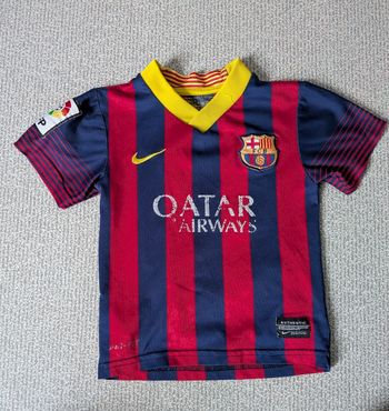 T-shirt de foot barca 2-3ans