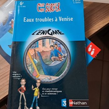Cahier de vacances : énigme de c'est pas sorcier 6ème/5eme #Nathan