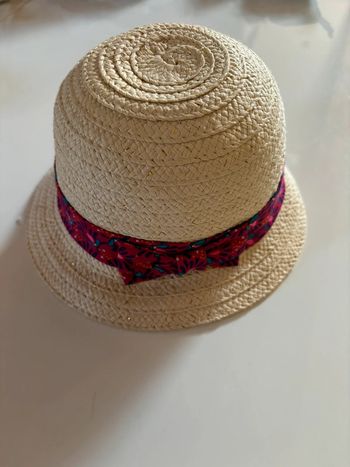 Chapeau fille Sergent major avec liens