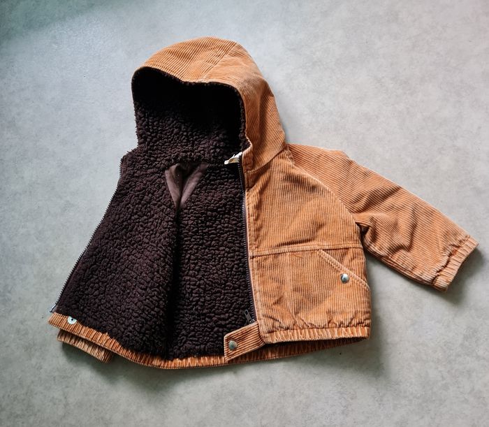 manteau blouson capuche vintage Coquet garçon 2 ans - photo numéro 8