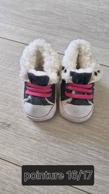 Chaussures bébé pointure 16/17