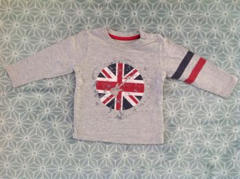 Tee-shirt gris Orchestra - 9 mois