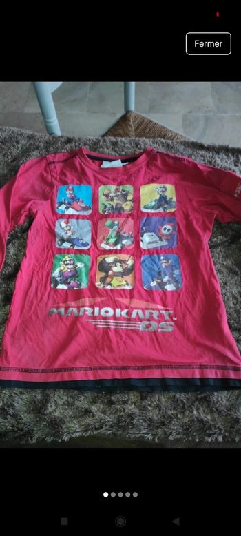 Très beau haut Mario e4