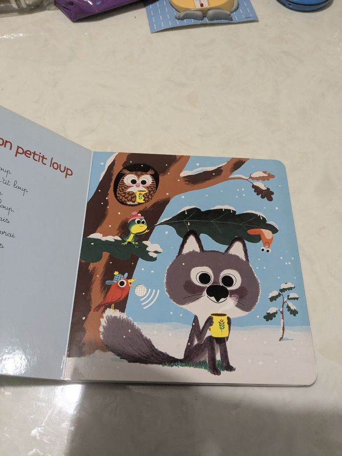 Livre sonore, mes premières chansons d'Henri Dès. À partir de 12 mois. - photo numéro 3