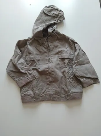 parka légère avec capuche tissaia garcon 12 mois