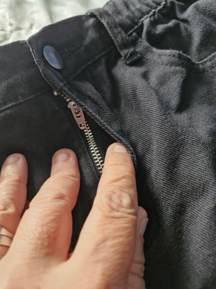Lot de 2 jeans large taille élastique - photo numéro 8