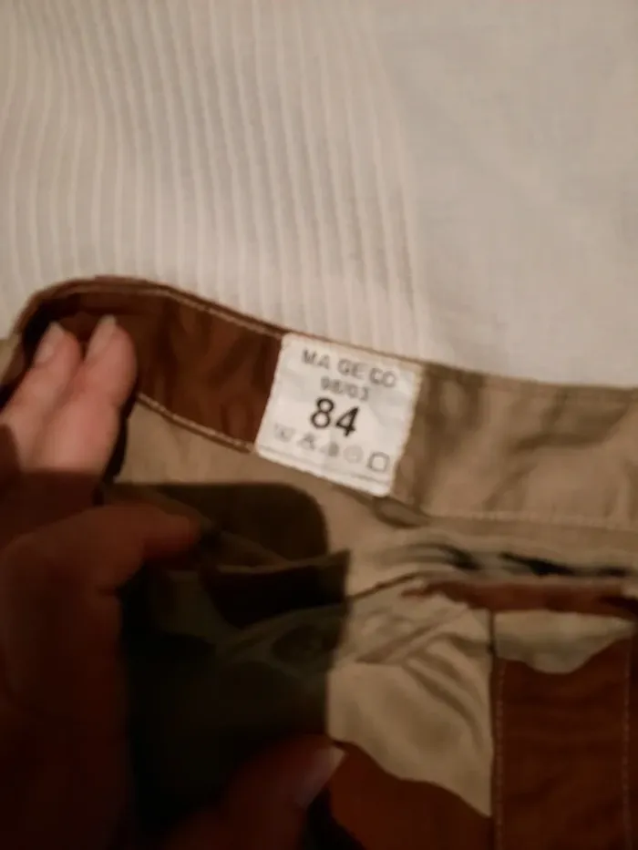 Short militaire camouflage sable taille M - photo numéro 4