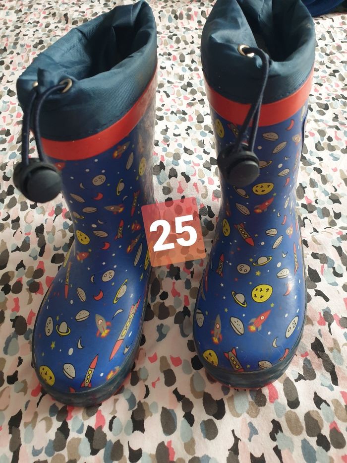 Bottes pluies fusées doublées en 25 Beppi