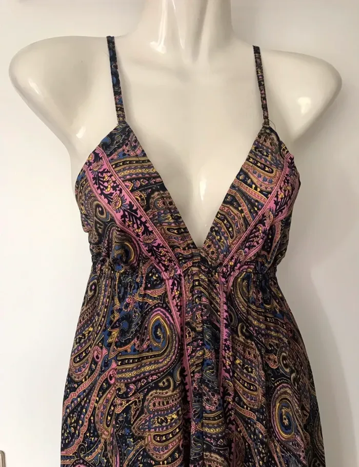 Robe longue Ibiza décolleté dans le dos - photo numéro 2