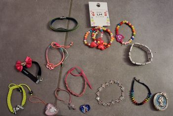 Lot bagues et bracelets enfnat
