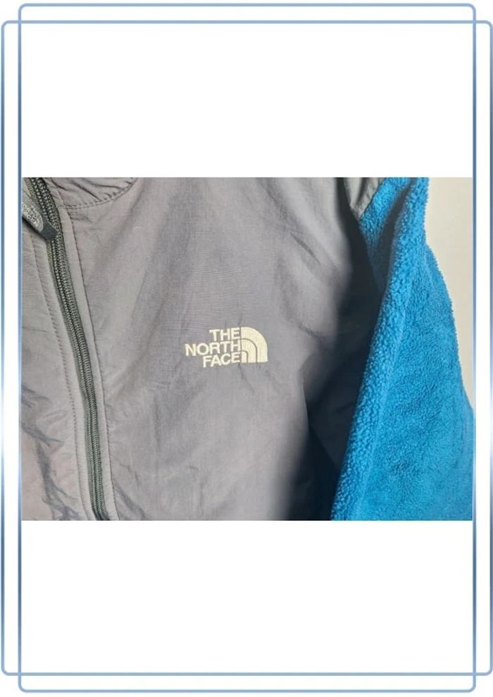 Polaire denali the north face bi colore / polartec - taille L / logo brodé - photo numéro 6