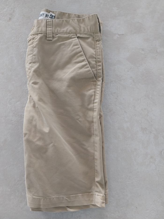 Short beige dc shoes straight fit taille 28/14 - photo numéro 3