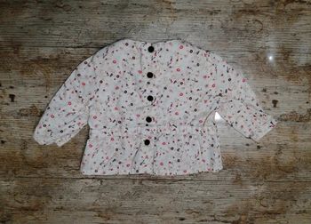 Jolie chemise blouse manches longues fille 3 mois