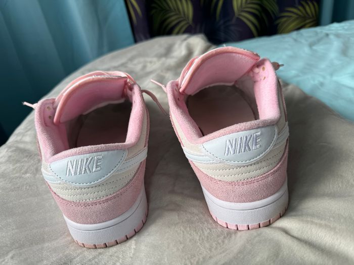 basket - Dunk rose et blanc - photo numéro 5