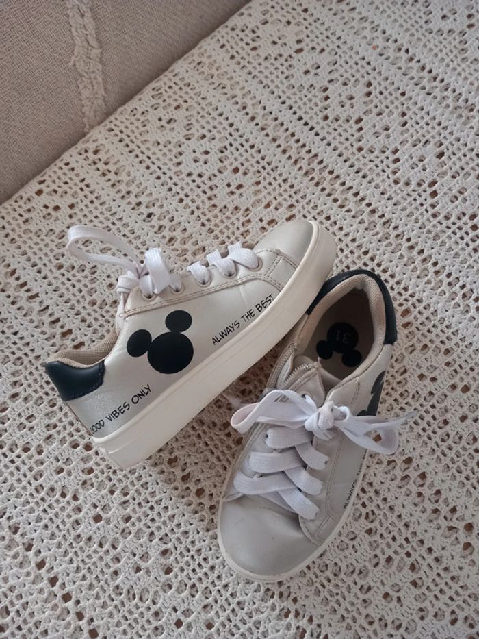 Basket grise mixte taille 31 - photo numéro 6