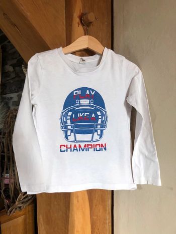 T-shirt esprit 4-5ans 110cm