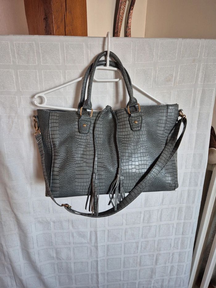 sac a main effet croco - photo numéro 8