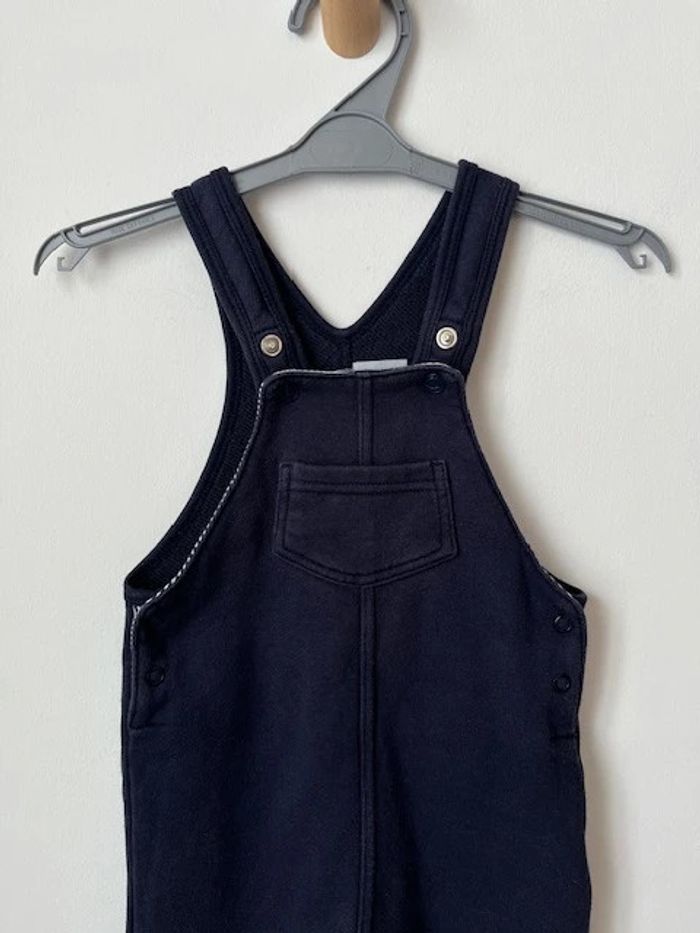 Salopette bleu marine confortable - Petit Bateau 6 mois (67cm) - photo numéro 4