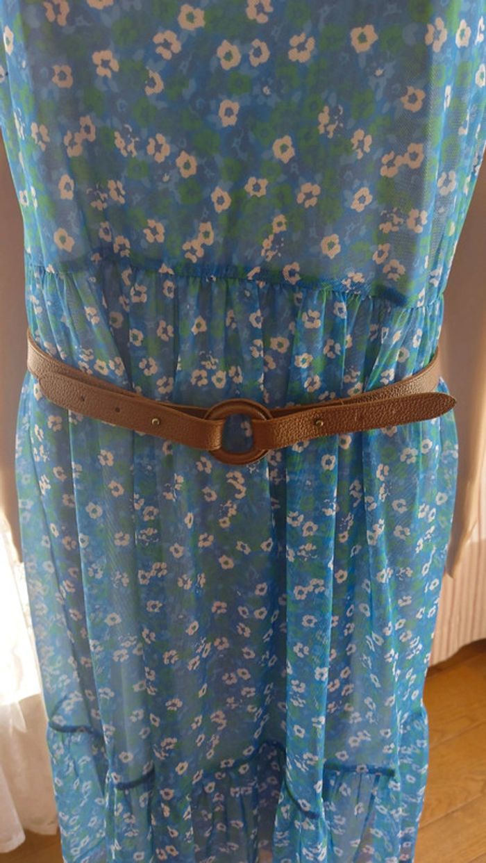 Ceinture 1un2deux3trois marron en cuir  80cm - photo numéro 2
