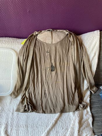 Pull dorée