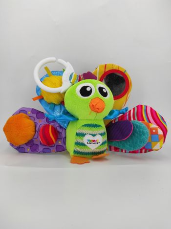 Peluche d'activités Jacques le Paon Lamaze